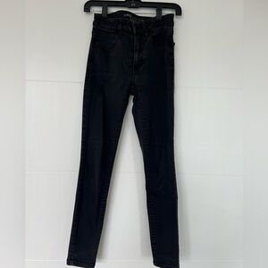 Black AE skinny jeans
